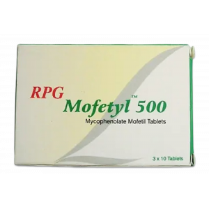 MOFETYL 500 MG ( MYCOPHENOLATE MOFETIL ) 30 FILM-COATED TABLETS